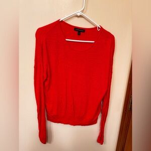 Banana Republic orange summer weight sweater